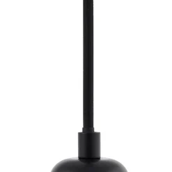 Lindby pendellampe Hattie, sort, Ø 4,7 cm, metal, E27