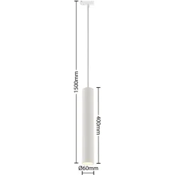 Lindby pendellampe Linaro, 40 cm, guld, 1-faset, GU10