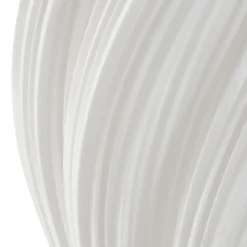 Lindby pendellampe Nuvia, Ø 15,5 cm, hvid, 3D-print