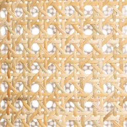 Lindby-pendel Yaelle, Ø 40 cm, rattan, sort, E27