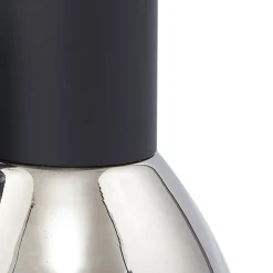 Lindby Pendura væglampe, Ø 9 cm, sort, glas