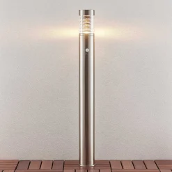 Lindby Piper Sensor-vejlampe i stål