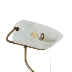 Lindby Profina skrivebordslampe, bronze