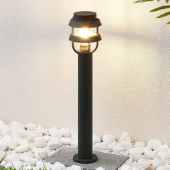Lindby pullert Alvaro, antracit, 60 cm, IP44, E27
