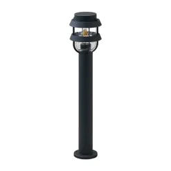 Lindby pullert Alvaro, antracit, 60 cm, IP44, E27