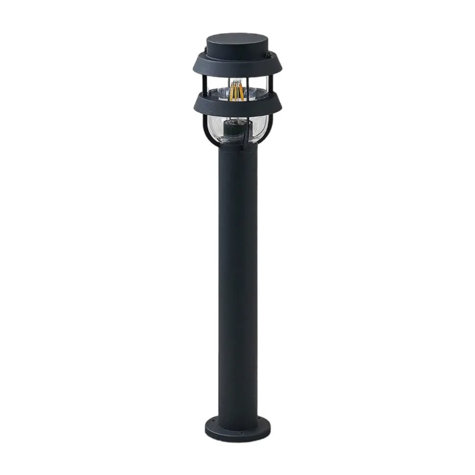 Lindby pullert Alvaro, antracit, 60 cm, IP44, E27