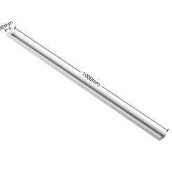 Lindby skinnesystem Linaro, GU10, 4 lyskilder, hvid, Ø 9 cm
