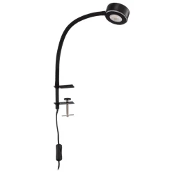 Lindby skruetvingelampe Jyla, sort, 2.700 K, GX53