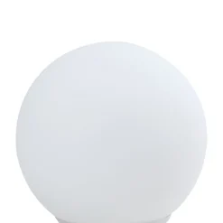 Lindby Smart LED-bordlampe Cosmia, hvid, glas, Tuya