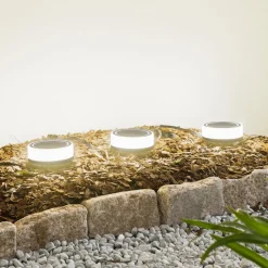 Lindby Smart LED jordspydslys Kyren, CCT, RGB, Tuya, 3 enheder
