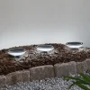 Lindby Smart LED jordspydslys Thalas, CCT ,RGB, Tuya, 3 enheder