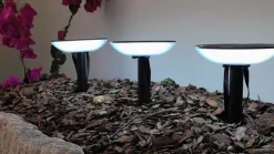 Lindby Smart LED jordspydslys Thalas, CCT ,RGB, Tuya, 3 enheder