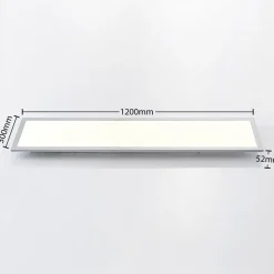 Lindby Smart LED-loftpanel Kjetil 120 x 30 cm Tuya RGB CCT