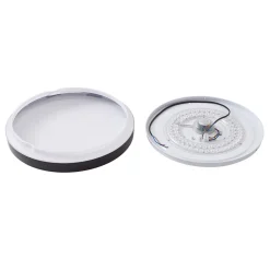 Lindby Smart LED-loftslampe Mirren sort metal CCT Tuya
