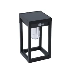 Lindby Smart LED solvægslampe Enea, sensor, CCT, RGB, Tuya