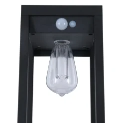 Lindby Smart LED solvægslampe Enea, sensor, CCT, RGB, Tuya