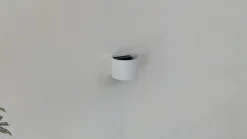 Lindby Smart LED udendørs væglampe Dara hvid rund CCT RGB Tuya