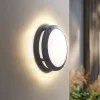 Lindby Smart LED udendørs væglampe Liren CCT RGB Tuya WLAN