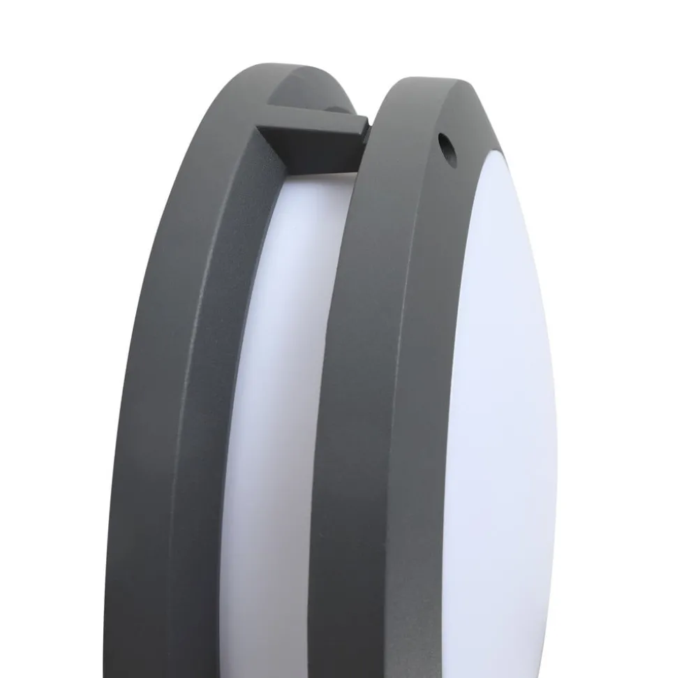 Lindby Smart LED udendørs væglampe Liren CCT RGB Tuya WLAN