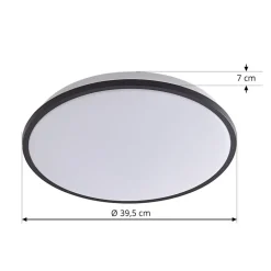 Lindby Smart Swaran LED-loftslampe, Ø39,5 cm, RGB, CCT, Tuya