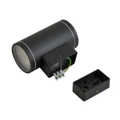 Lindby Smart udendørs LED-væglampe Valtin CCT RGB Tuya IP54