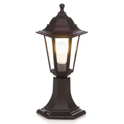 Lindby sokkellampe Nane, 42 cm, lygte, saltvandsresistent, E27