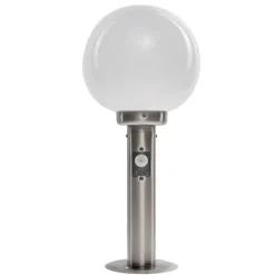Lindby sokkellampe Vedran, 45 cm, stål, sensor