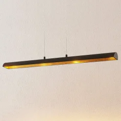 Lindby Solvina LED-hængelampe til spisebord aflang