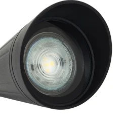 Lindby Sorvete lampe med jordspyd, sort, metal, højde 62 cm