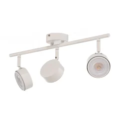 Lindby spotlight Jyla, hvid, 4.000 K, 3-lys, GX53