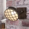 Lindby spotlight Tamin, rustfarvet, 1-lys, glas, G9