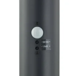 Lindby Statius vejlampe, antracit, jern, sensor