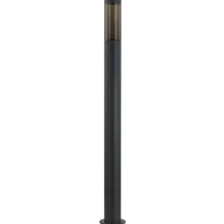 Lindby Statius vejlampe, antracit, jern, 100 cm
