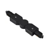Lindby-stik Linaro, sort, justerbar, 1-faset
