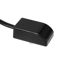 Lindby-stik Lumaro, kabellængde 54 cm, sort, PVC