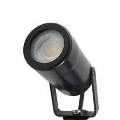 Lindby Thorgal lampe med jordspyd, Ø 6 cm, sort, sæt med 3 stk