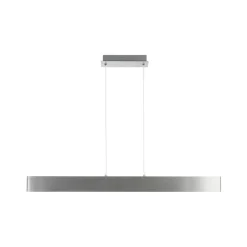 Lindby Tinkodara LED-hængelampe, spisestue, aluminium