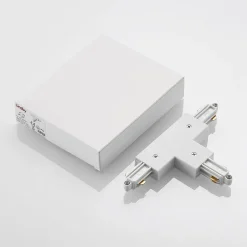 Lindby T-stik Linaro, hvid, 1-faset system