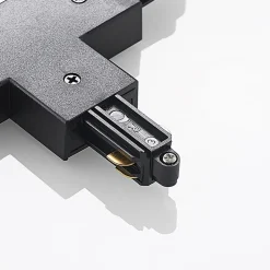 Lindby T-stik Linaro, sort, 1-faset system