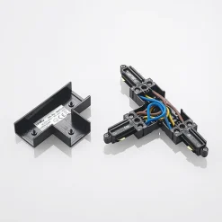 Lindby T-stik Linaro, sort, 1-faset system