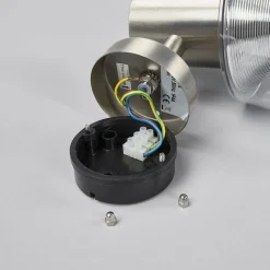 Lindby udendørs LED-væglampe Antje, bevægelsessensor, IP44