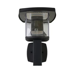 Lindby udendørs LED-væglampe Askan, 24 cm, stål, IP44