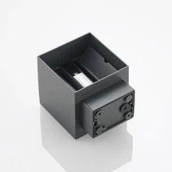 Lindby udendørs LED-væglampe Esani, antracit, op/ned, IP54