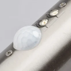 Lindby udendørs LED-væglampe Lillie, sensor, højde 19 cm