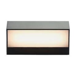 Lindby udendørs LED-væglampe Nienke, 17 cm, saltvandsresistent, IP65