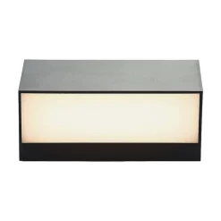 Lindby udendørs LED-væglampe Nienke, 23 cm, saltvandsresistent, IP65