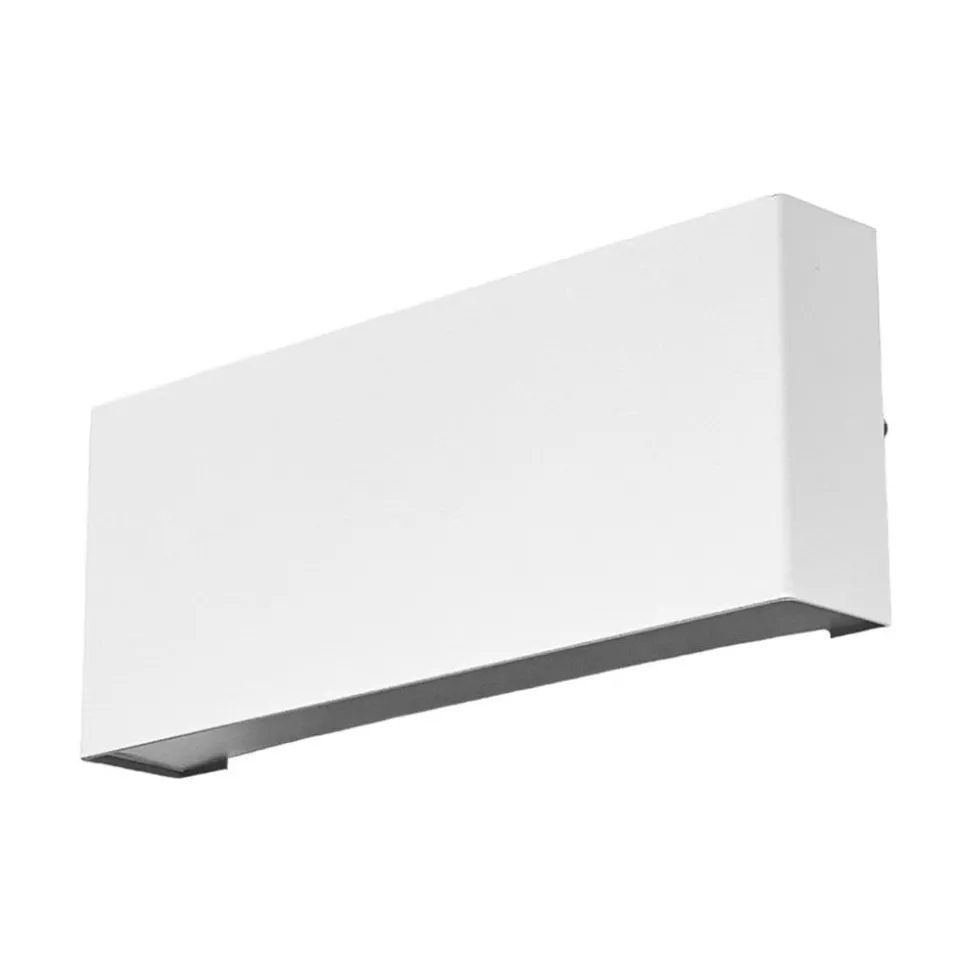 Lindby udendørs LED-væglampe Safira, metal, op/ned, IP44