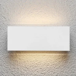 Lindby udendørs LED-væglampe Safira, metal, op/ned, IP44