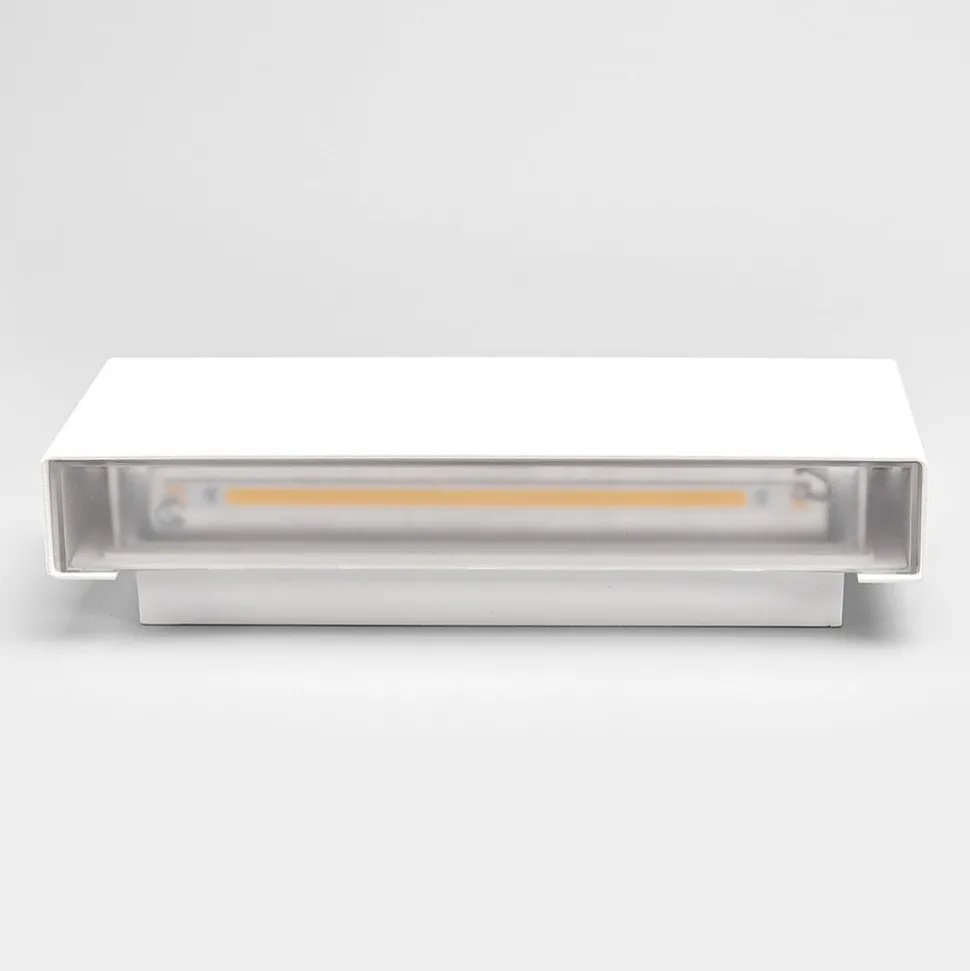 Lindby udendørs LED-væglampe Safira, metal, op/ned, IP44