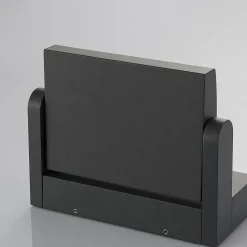 Lindby udendørs LED-væglampe Sherin, antracit, sensor, IP54